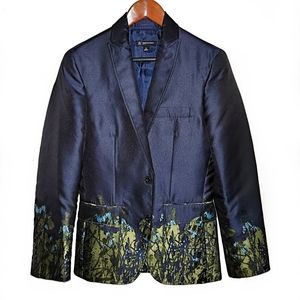 Iridescent Blue Blazer